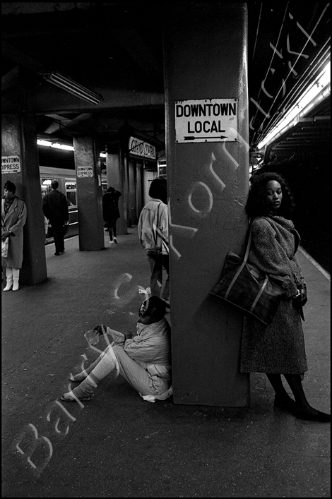 Grand Central, black and white photograph